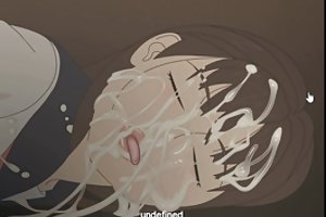 Hentai sex spil enorm bukkake på Japansk skolepige porno historier cooney