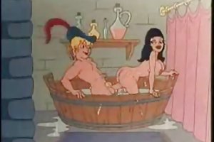 Sne-hvide tegnefilm for voksne gig porno sekretær
