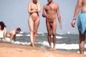 Blonde på stranden nudister porno videoer dame