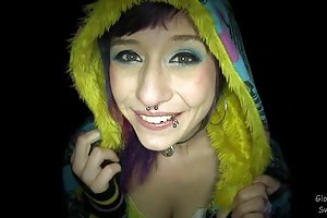 Gloryholeswallow proxy Paige guzzles sperm erotiske porno film, se online