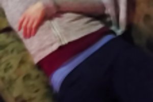 Cum på sovende KÆRESTE browsing russiske porno