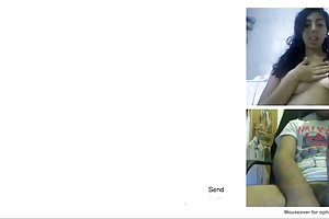 Omegle - UK hår teenager viser hendes krop porno ludere se